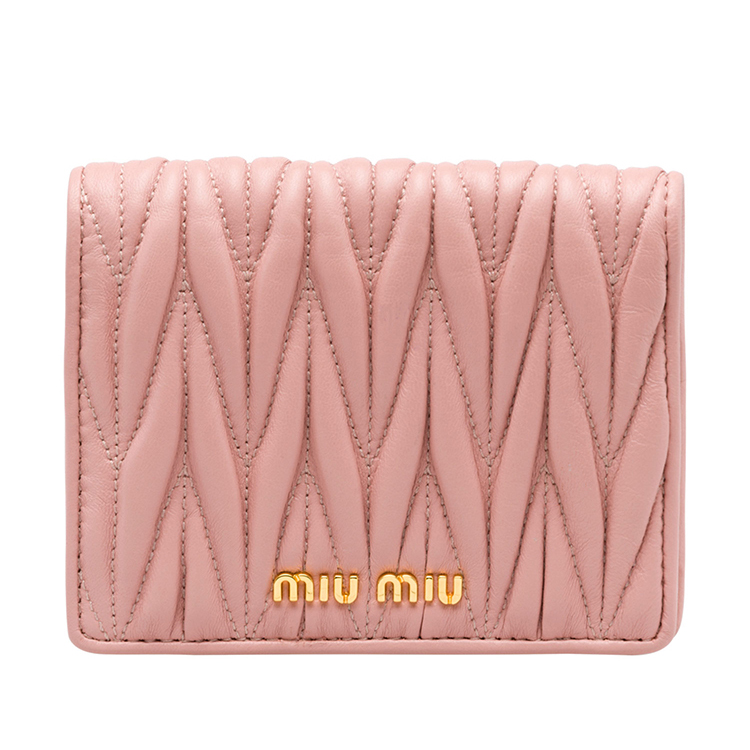 MIU MIU pocket wallet_pink